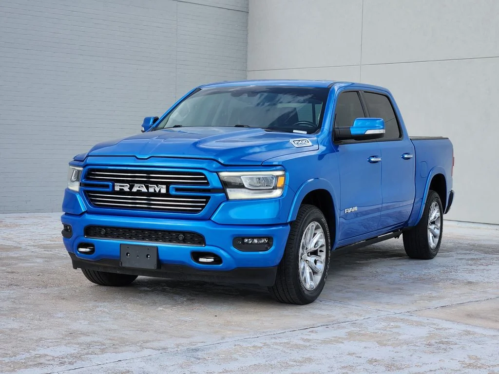 Used 2022 Hydro Blue Pearlcoat Ram Laramie image 4