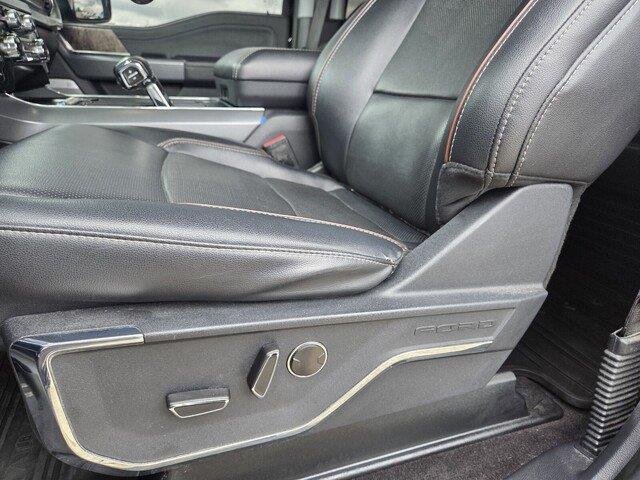 Used 2022 Antimatter Blue Metallic Ford LARIAT image 12