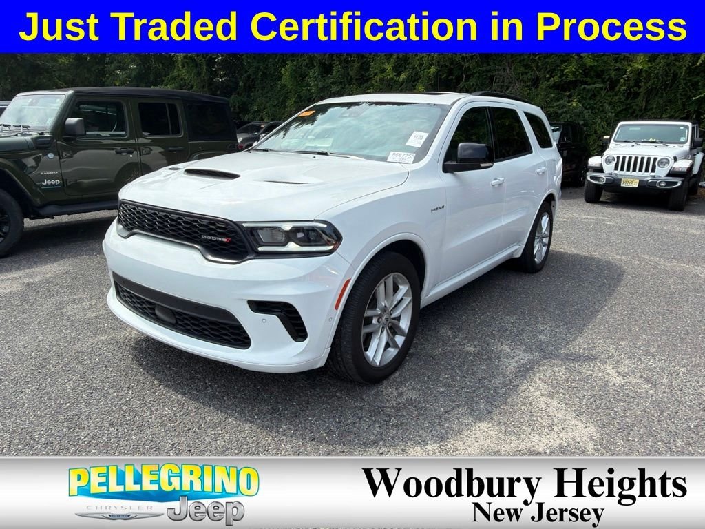 Certified Used 2025 White Dodge R/T Plus image 1