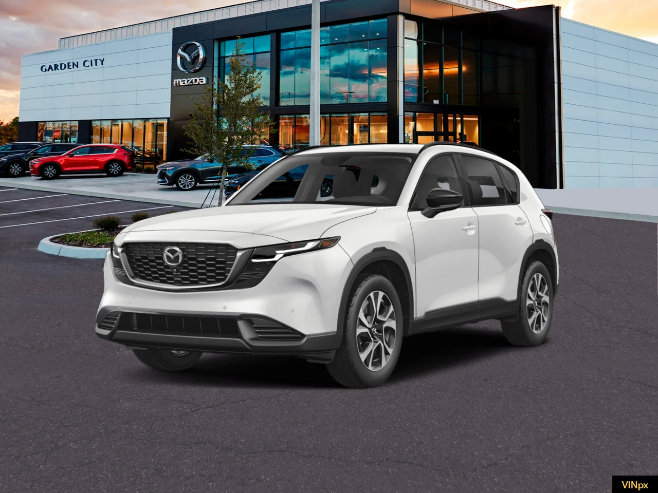 New 2026 Rhodium White Metallic Mazda 2.5 S Preferred AWD image 1