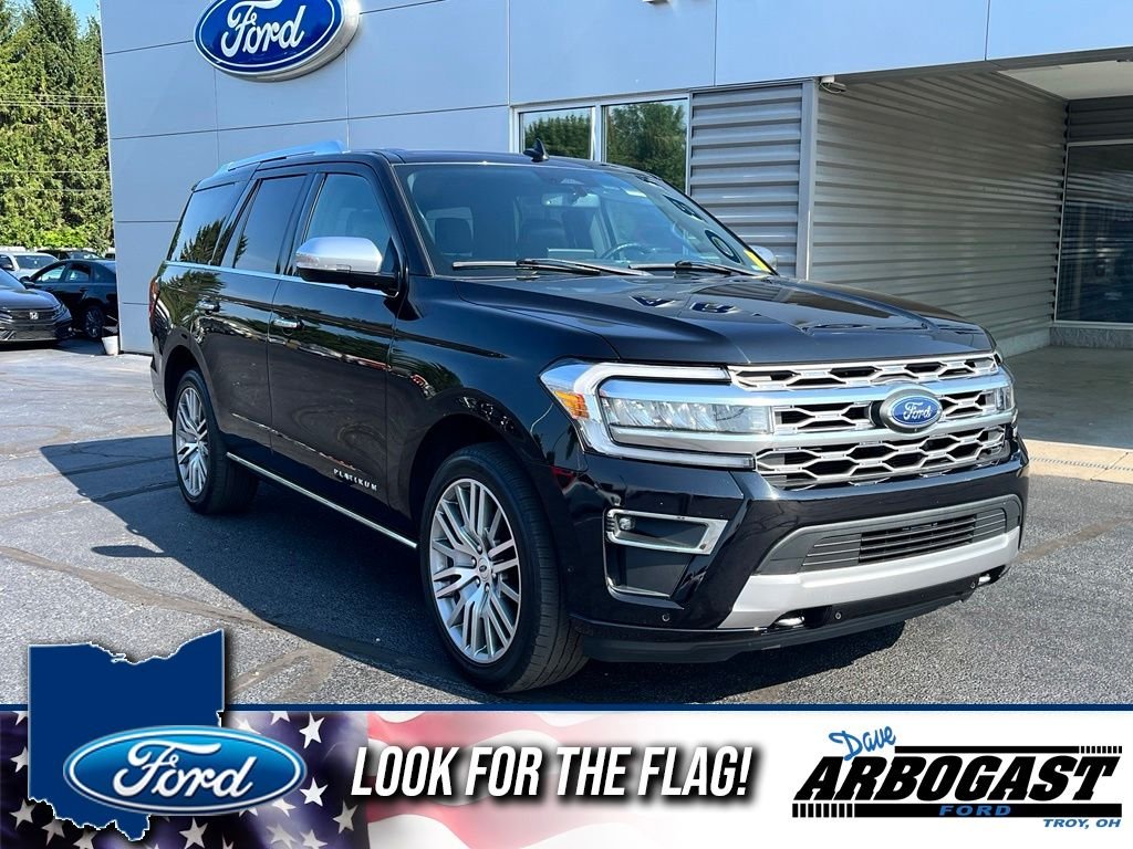 Used 2022 Black Ford Platinum image 1