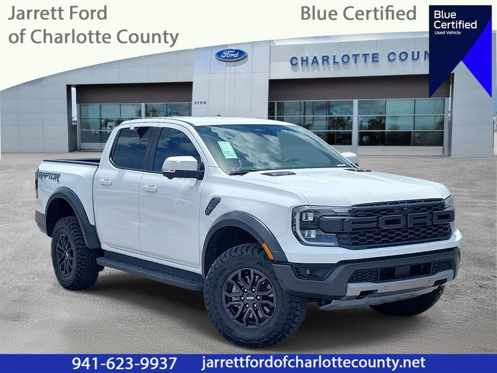 Certified Used 2024 White Ford Raptor image 1