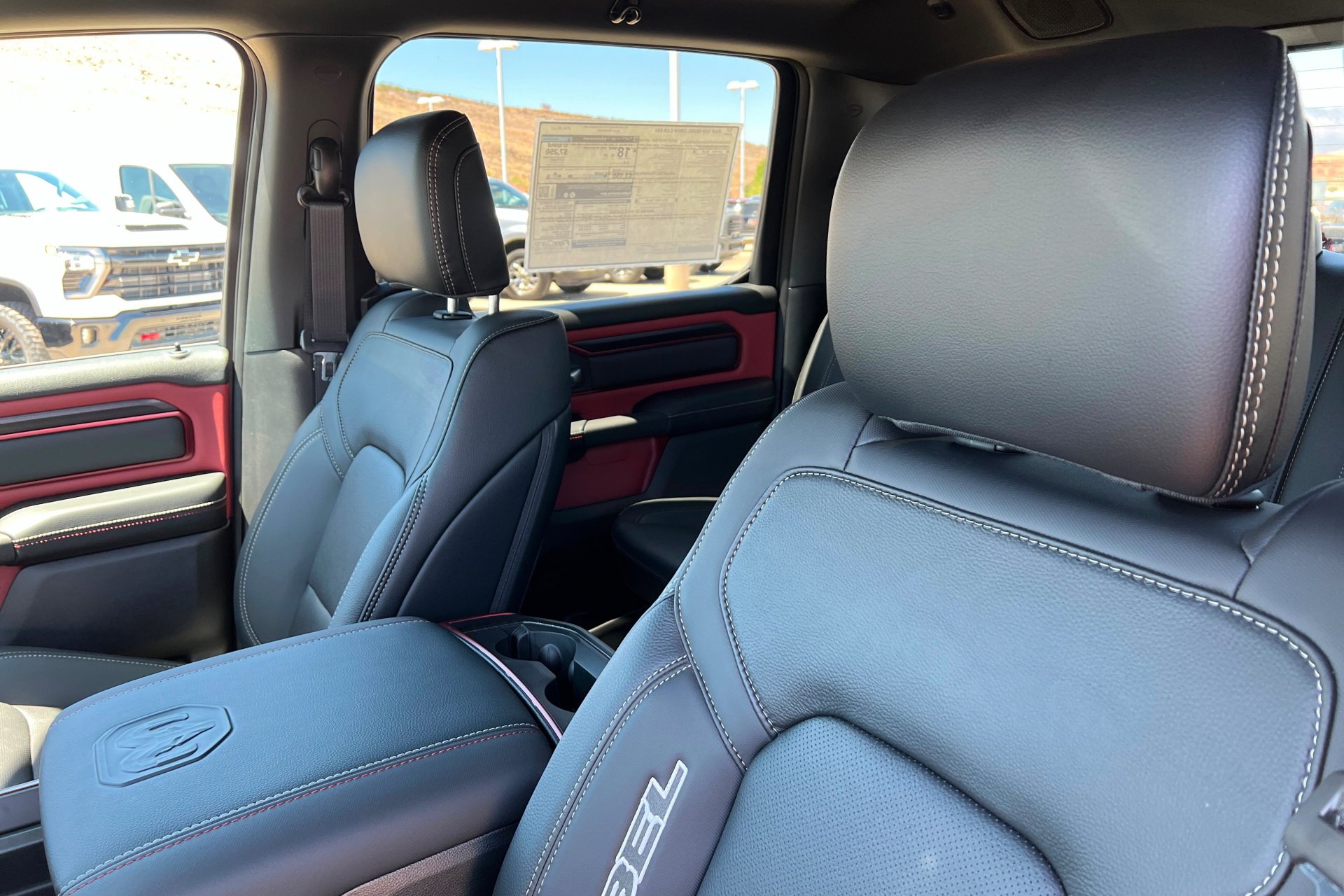 New 2026 Molten Red Pearl-Coat Exterior Paint RAM Rebel image 17