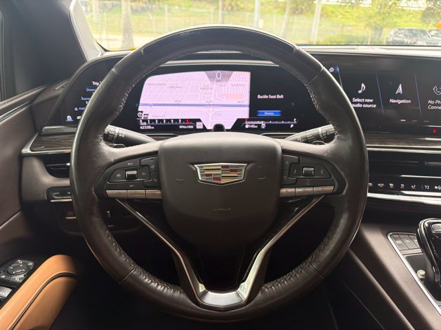 Used 2022 Galactic Gray Metallic Cadillac Premium Luxury image 7