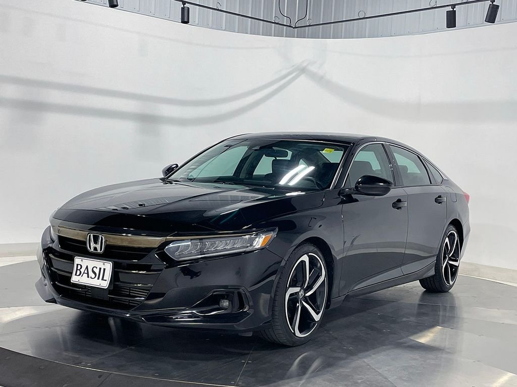 Used 2021 Black Honda Sport Special Edition image 8