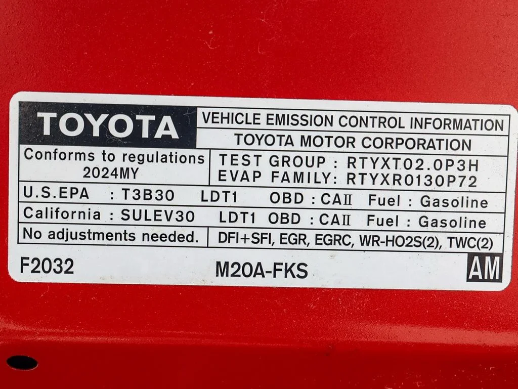 Used 2024 Red Toyota XLE image 32
