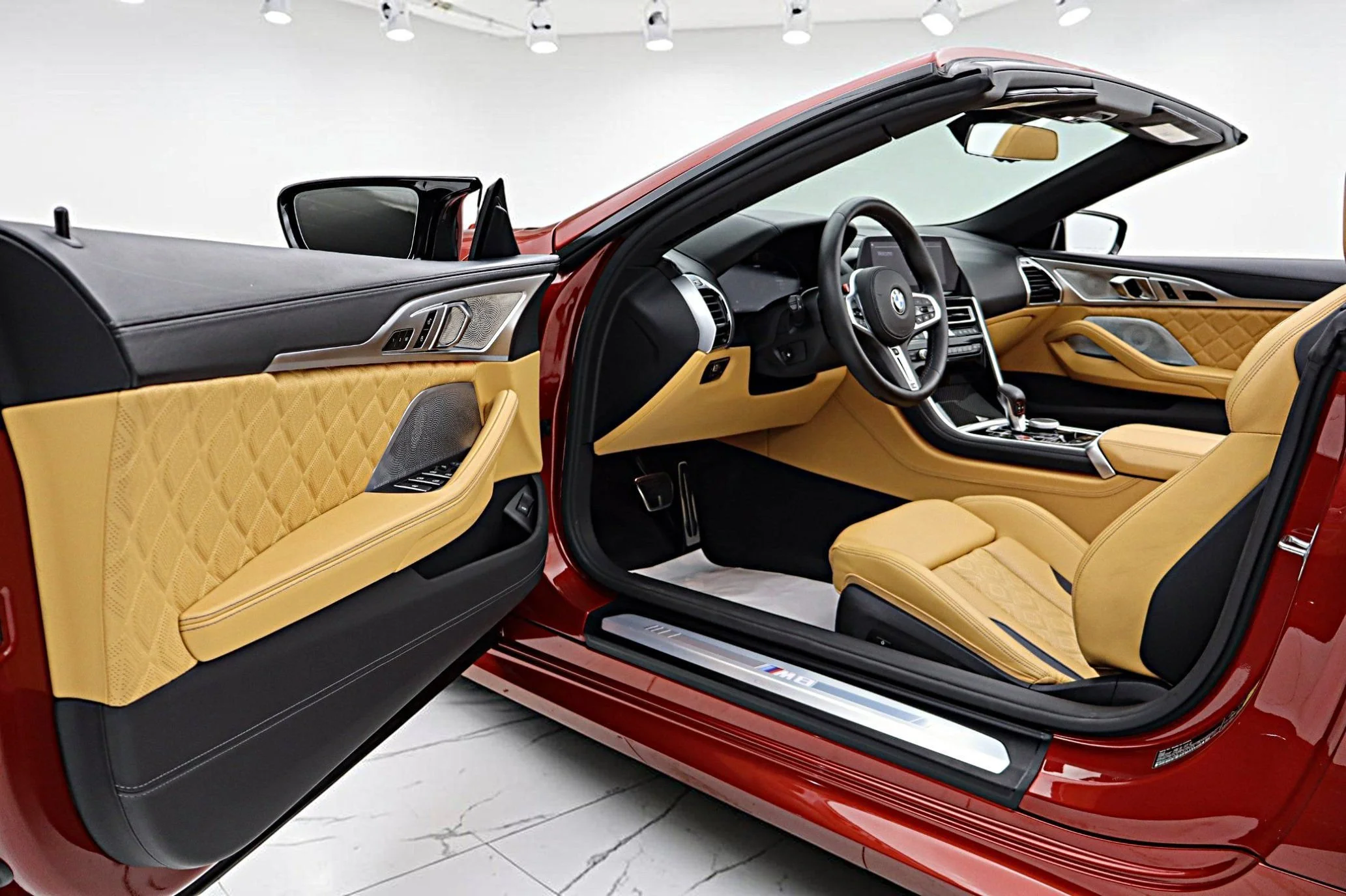 Used 2020 Motegi Red Metallic BMW Convertible image 46
