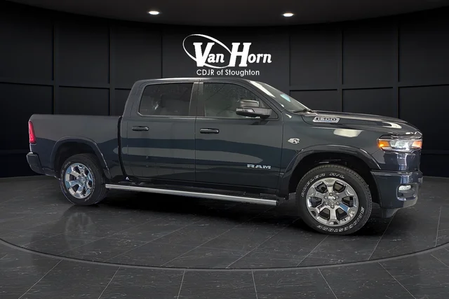 New 2026 Forged Blue Metallic Exterior Paint RAM Big Horn/Lone Star image 2