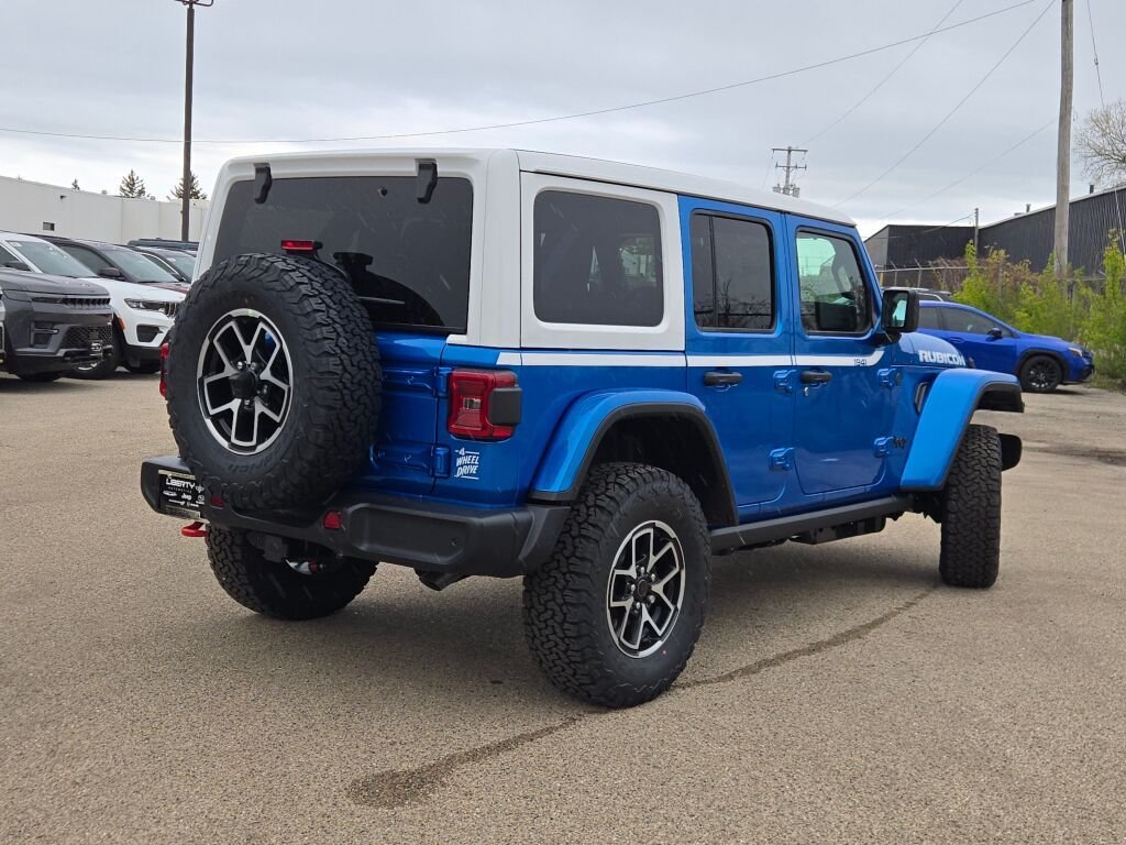 New 2026 Hydro Blue Pearl-Coat Exterior Paint Jeep Rubicon image 11