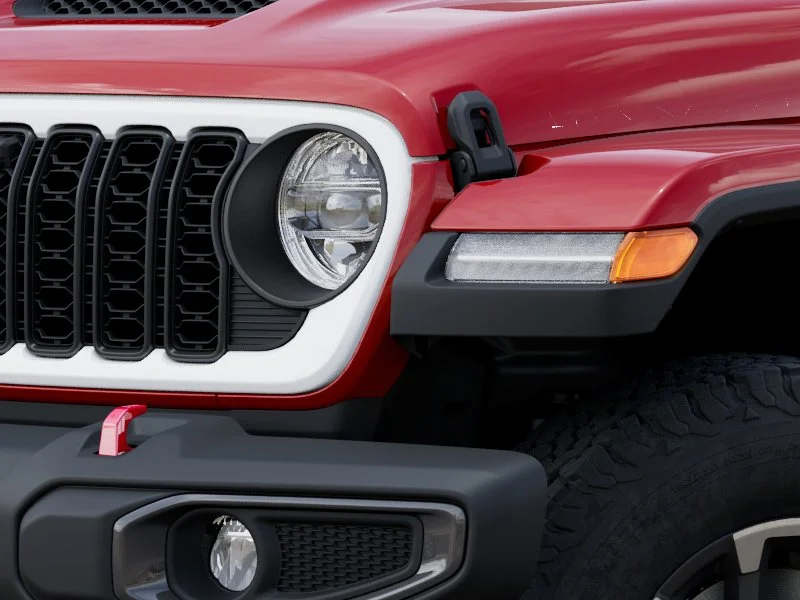 New 2026 Firecracker Red Clear-Coat Exterior Paint Jeep Rubicon image 6