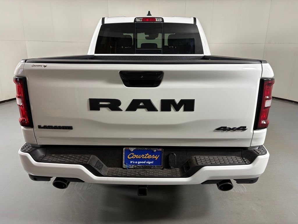 New 2026 Bright White Clear-Coat Exterior Paint RAM Laramie image 7