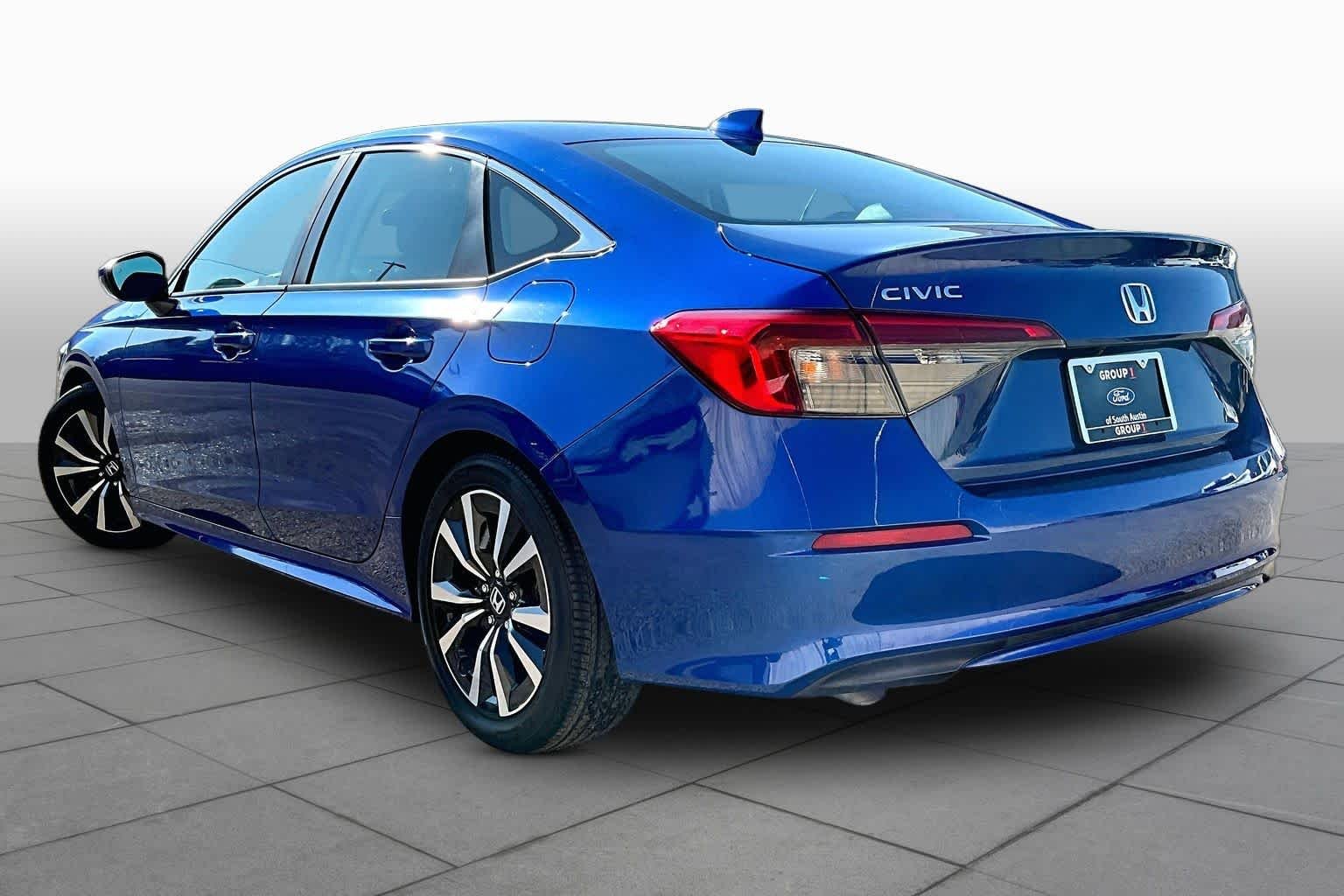 Certified Used 2022 Aegean Blue Metallic Honda EX image 7