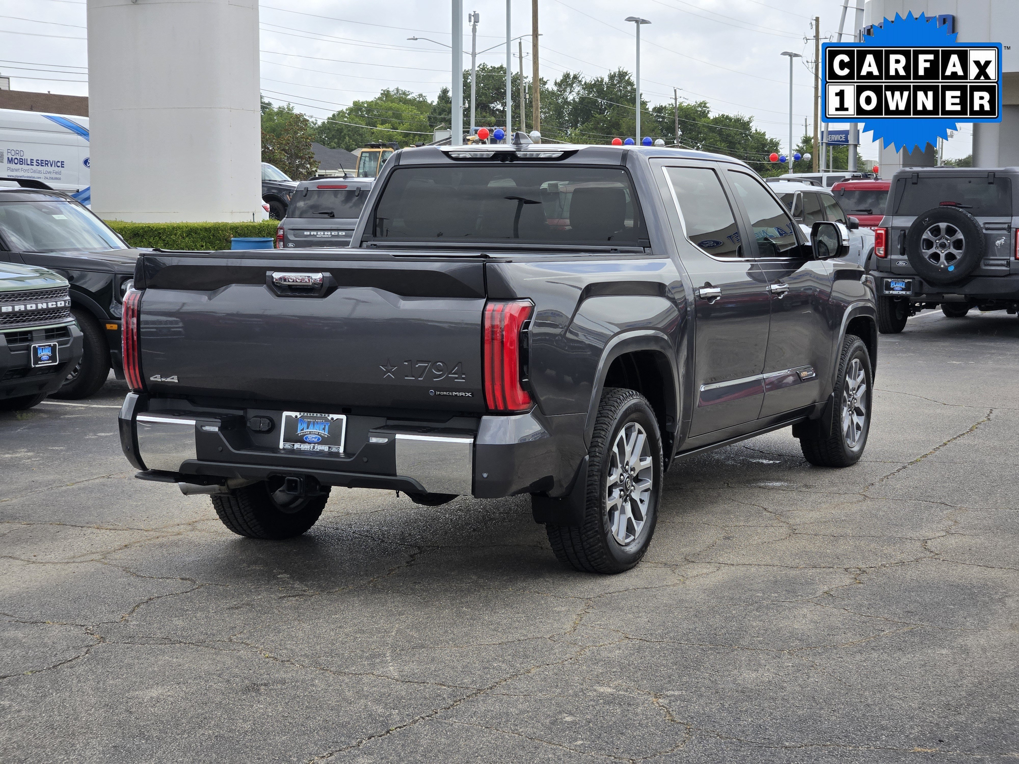 Used 2025 Magnetic Gray Metallic Toyota 1794 Edition image 7