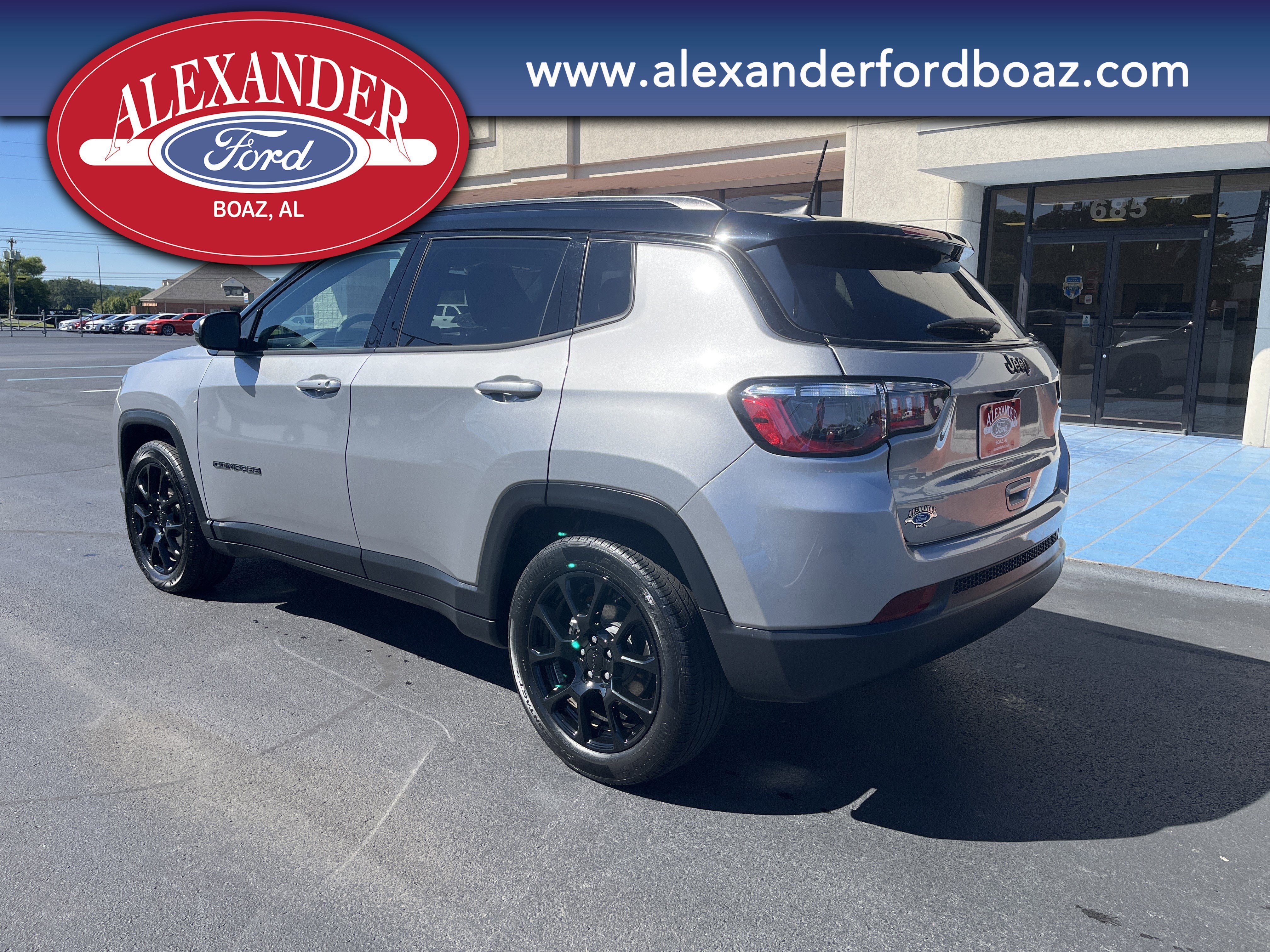 Used 2022 Jeep Compass Altitude with VIN 3C4NJCBB8NT204994 for sale in Boaz, AL