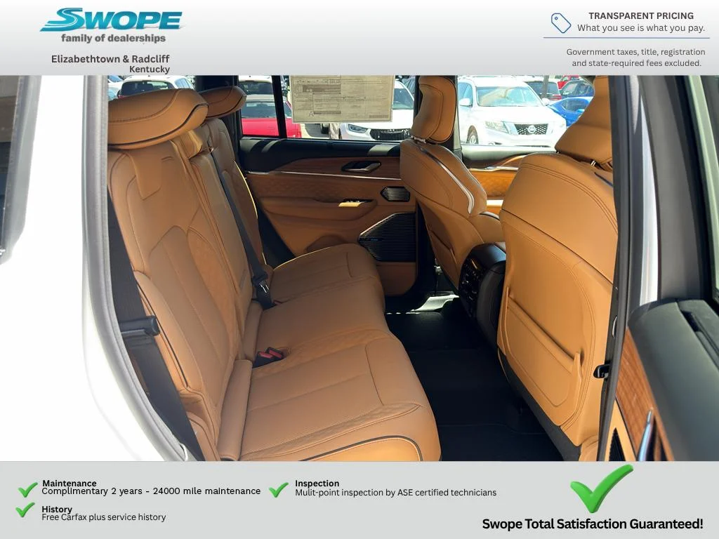 New 2026 Bright White Clear-Coat Exterior Paint Jeep Summit image 35