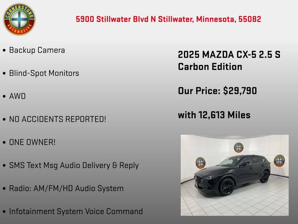 Used 2025 Black Mazda 2.5 S Carbon Edition image 5