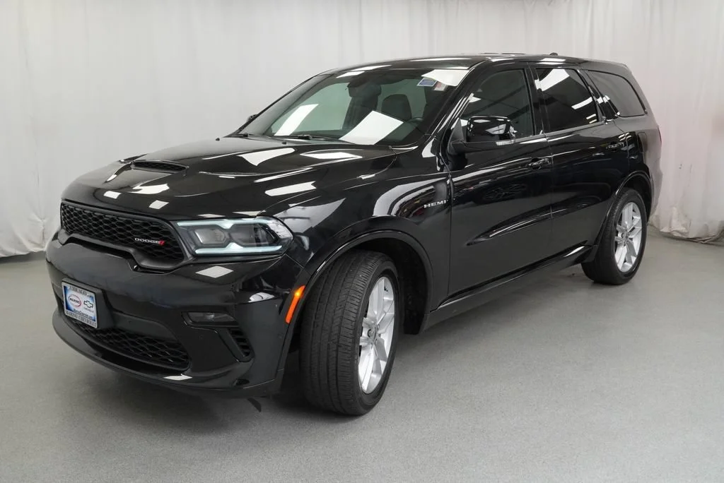 Used 2022 Black Dodge R/T AWD image 4