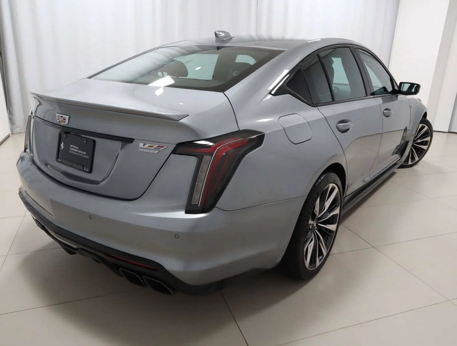 Used 2024 Argent Silver Metallic Cadillac Blackwing image 5