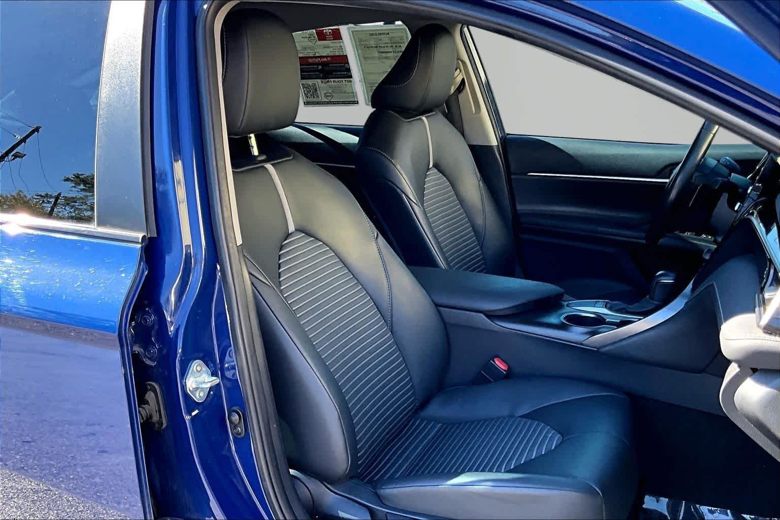 Certified Used 2024 Reservoir Blue Toyota SE Nightshade image 9