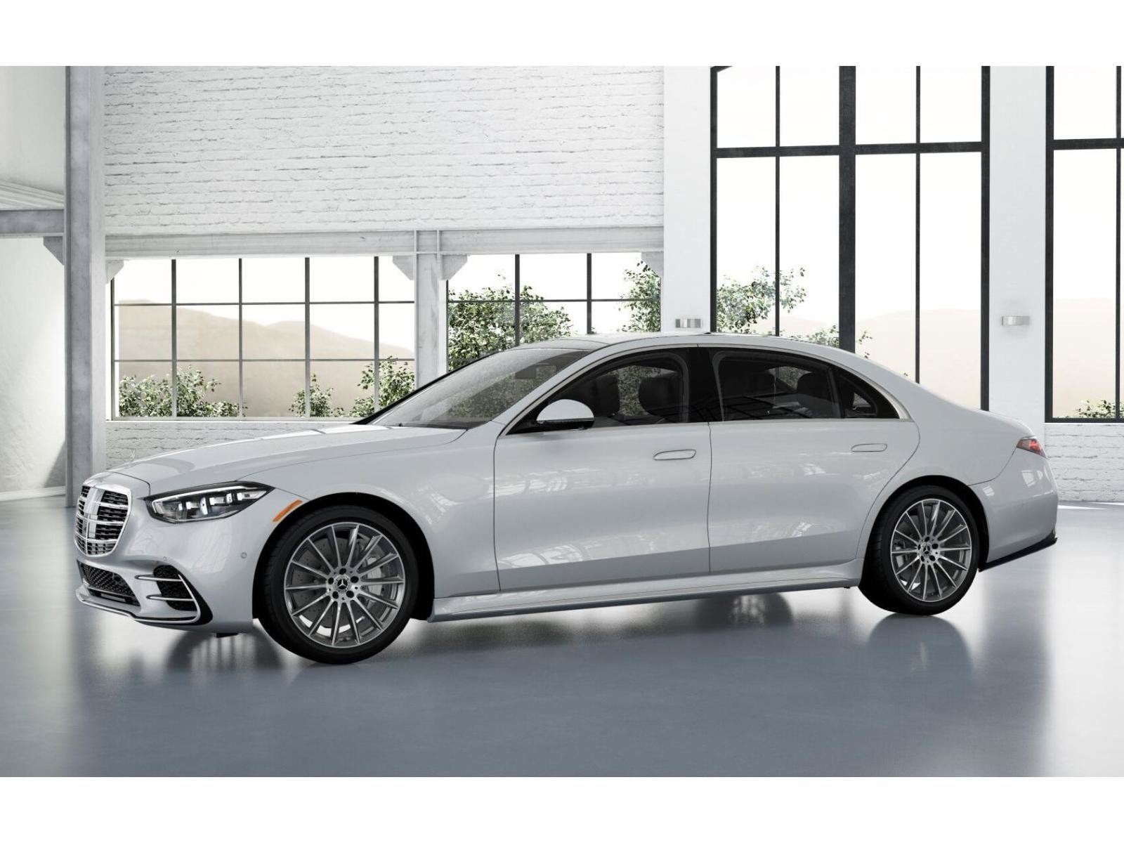 New 2026 MANUFAKTUR Moonlight White Metallic Mercedes-Benz S 580 image 37