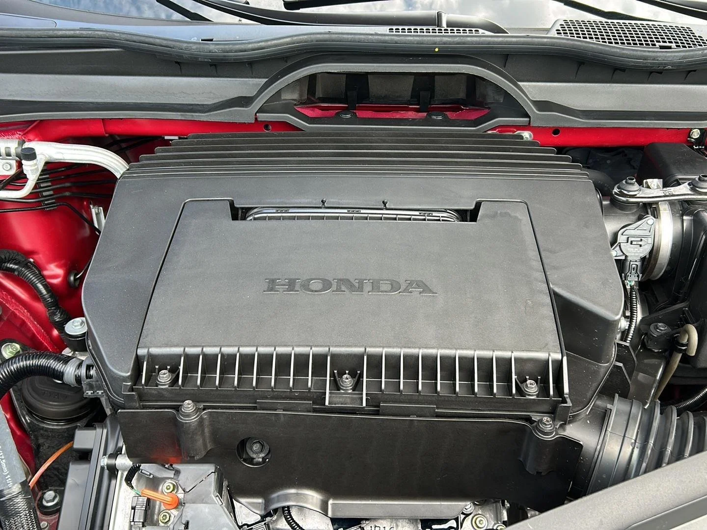 Certified Used 2025 Radiant Red Metallic II Honda Black Edition image 25