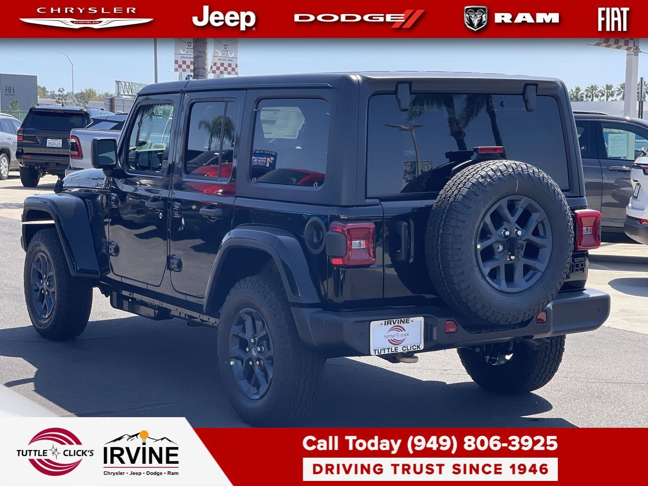 New 2026 Black Clearcoat Jeep 85th Anniversary image 4