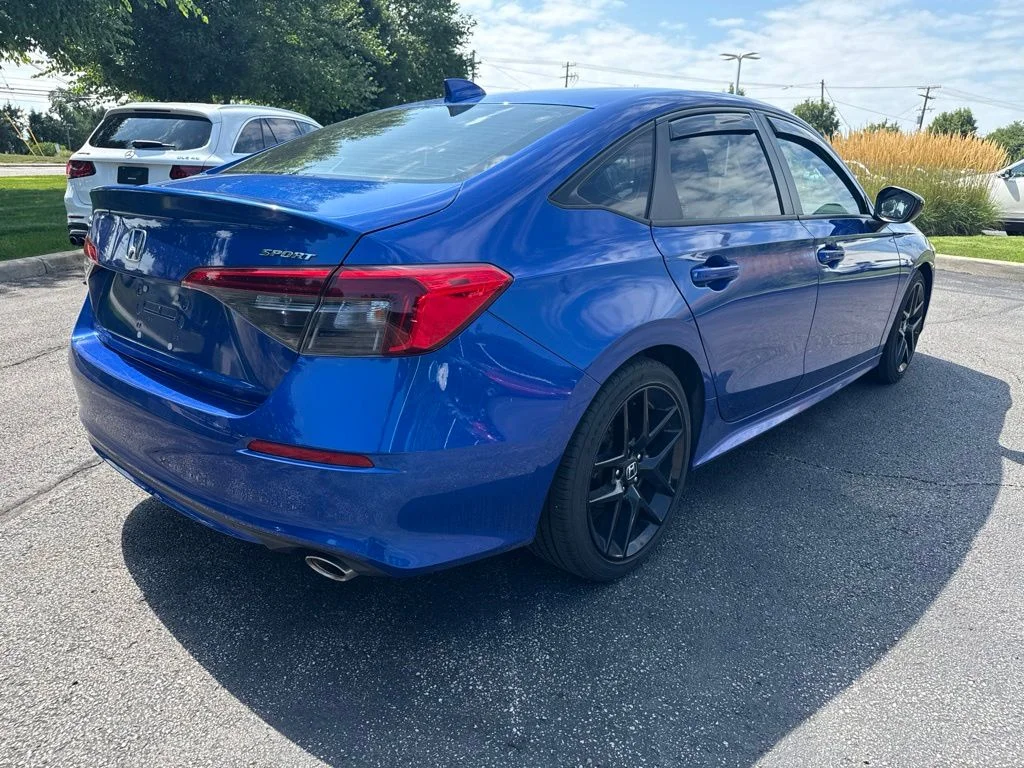 Certified Used 2024 Aegean Blue Metallic Honda 2.0L 4D SPORT image 6