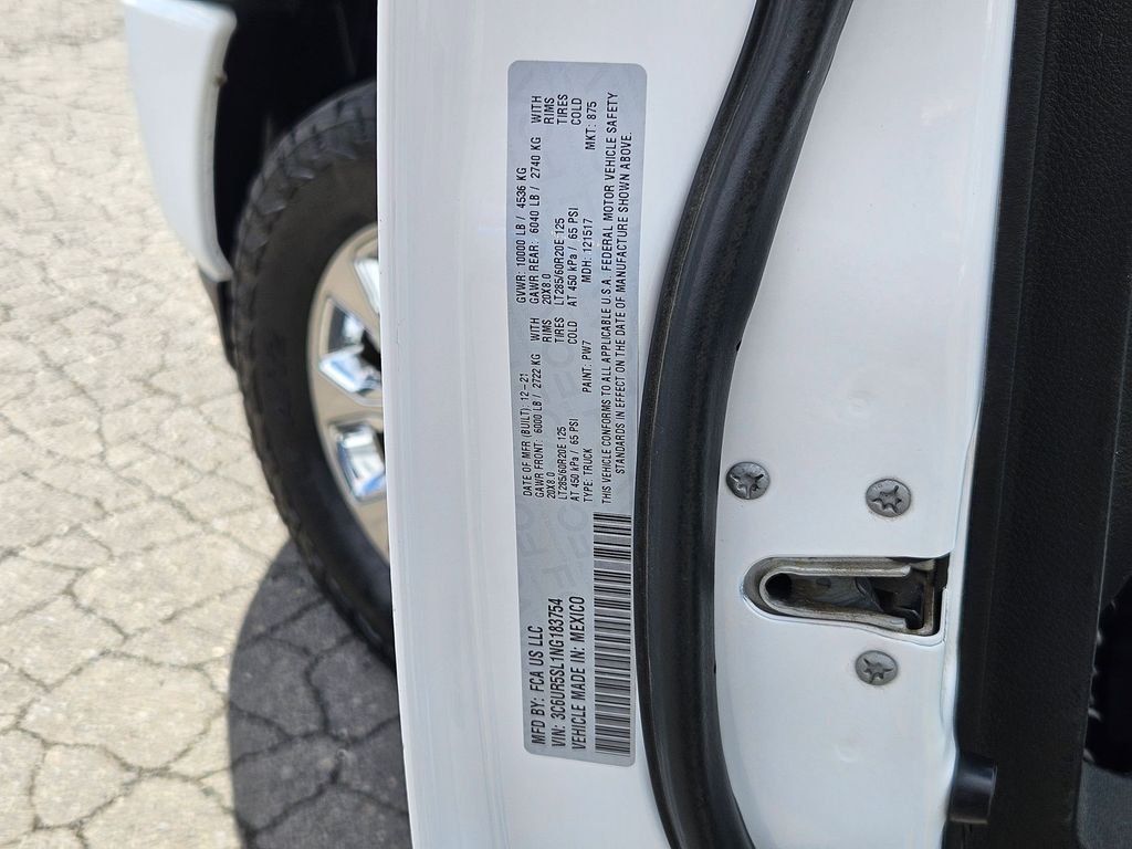 Certified Used 2022 Bright White Clearcoat Ram Limited image 29