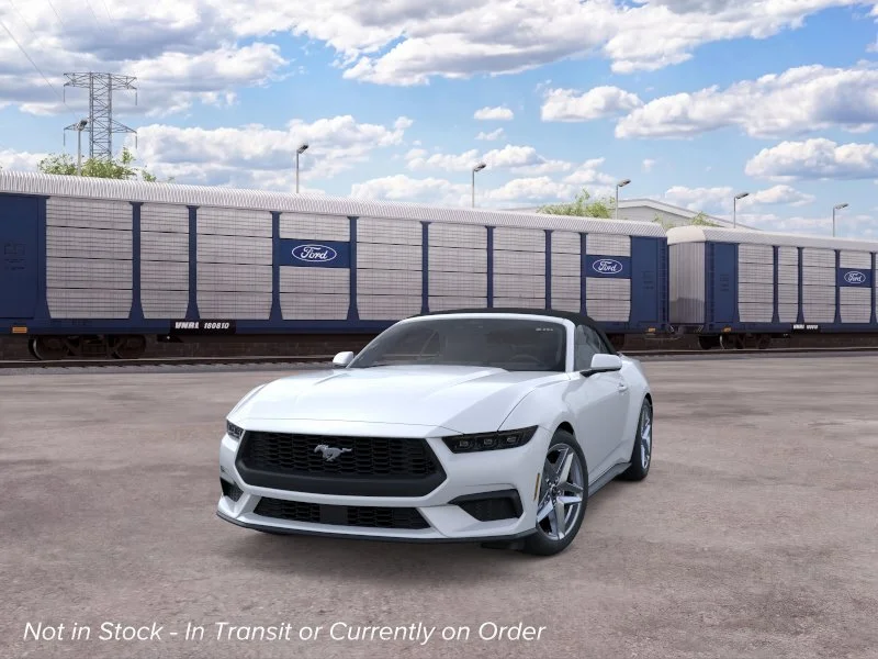 New 2026 Oxford White Ford EcoBoost® Convertible image 2