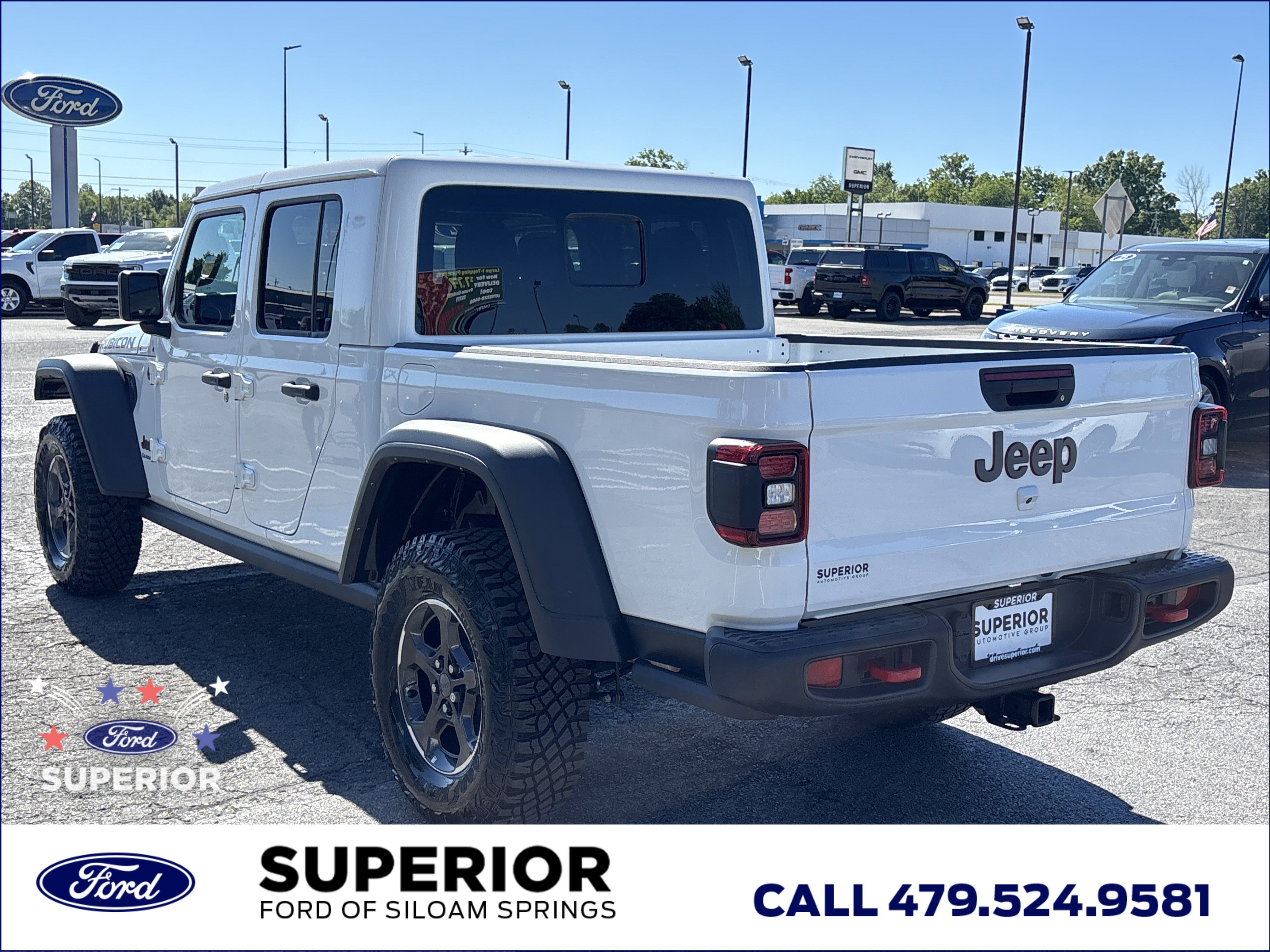 Used 2022 Bright White Clearcoat Jeep Rubicon image 7