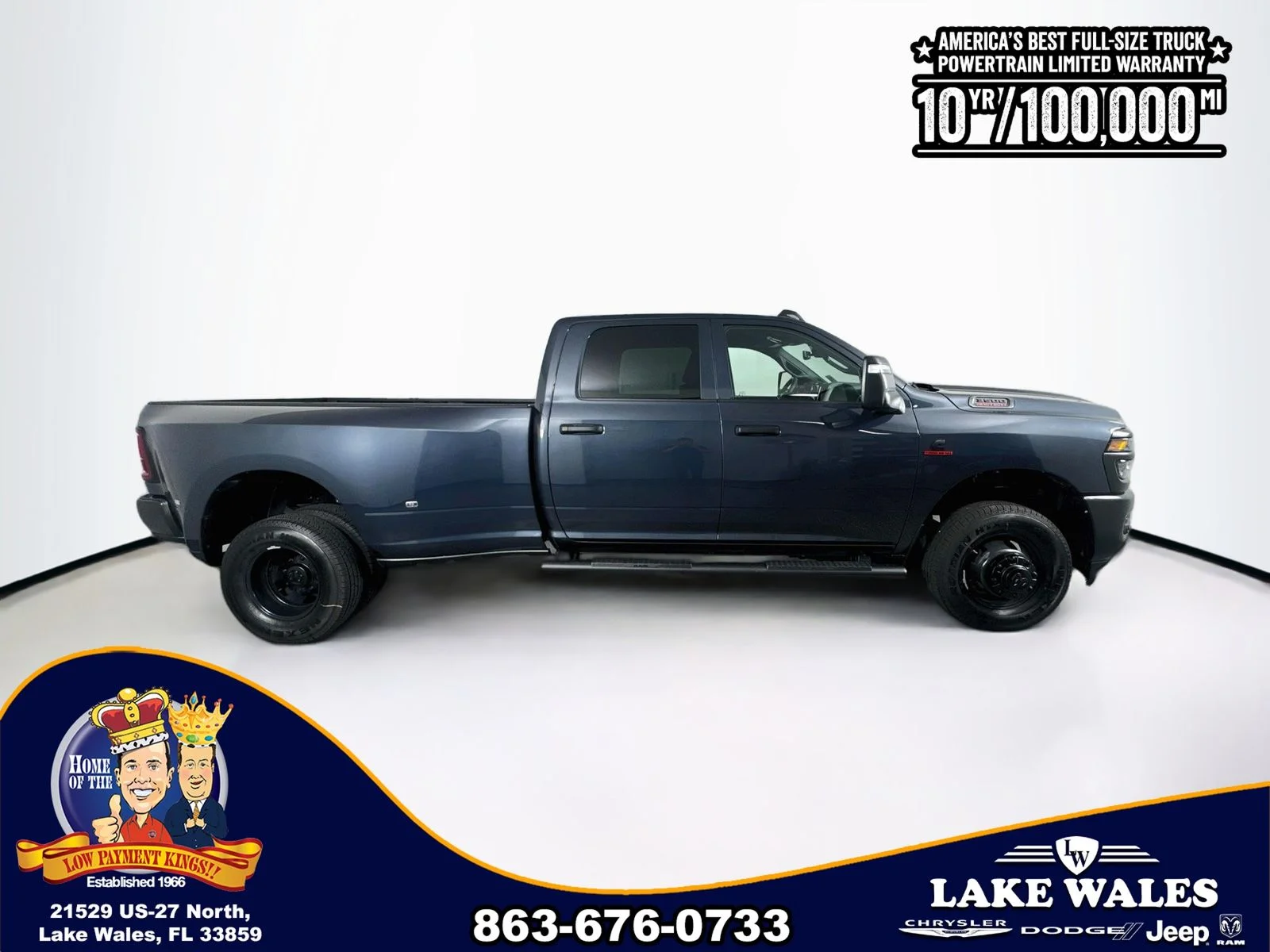 New 2026 Forged Blue Metallic Exterior Paint RAM TRADESMAN image 8
