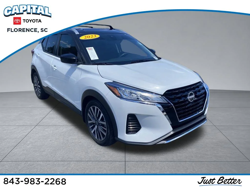 Used 2023 White Nissan SV image 1