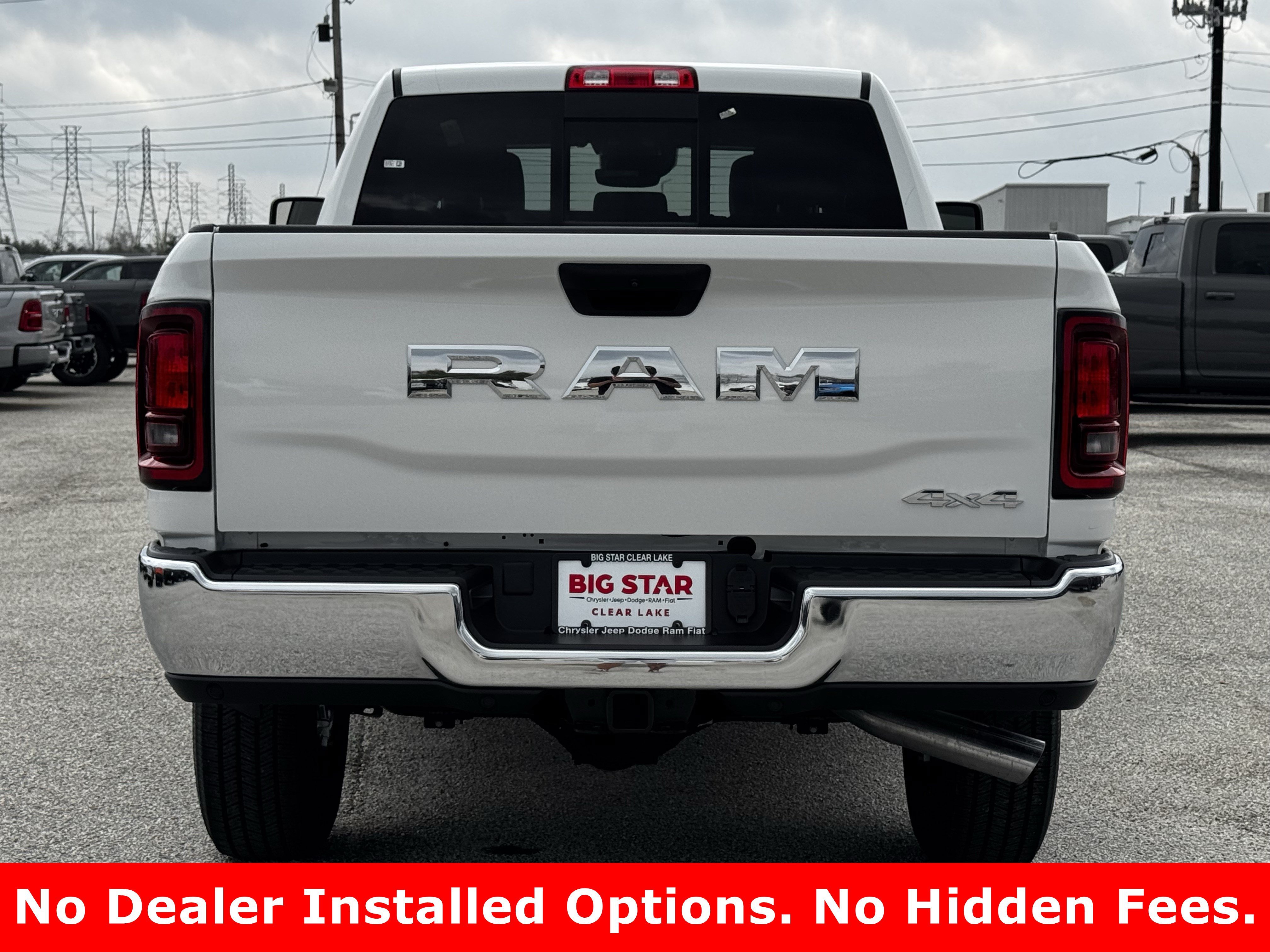 New 2026 Bright White Clearcoat RAM Tradesman image 8