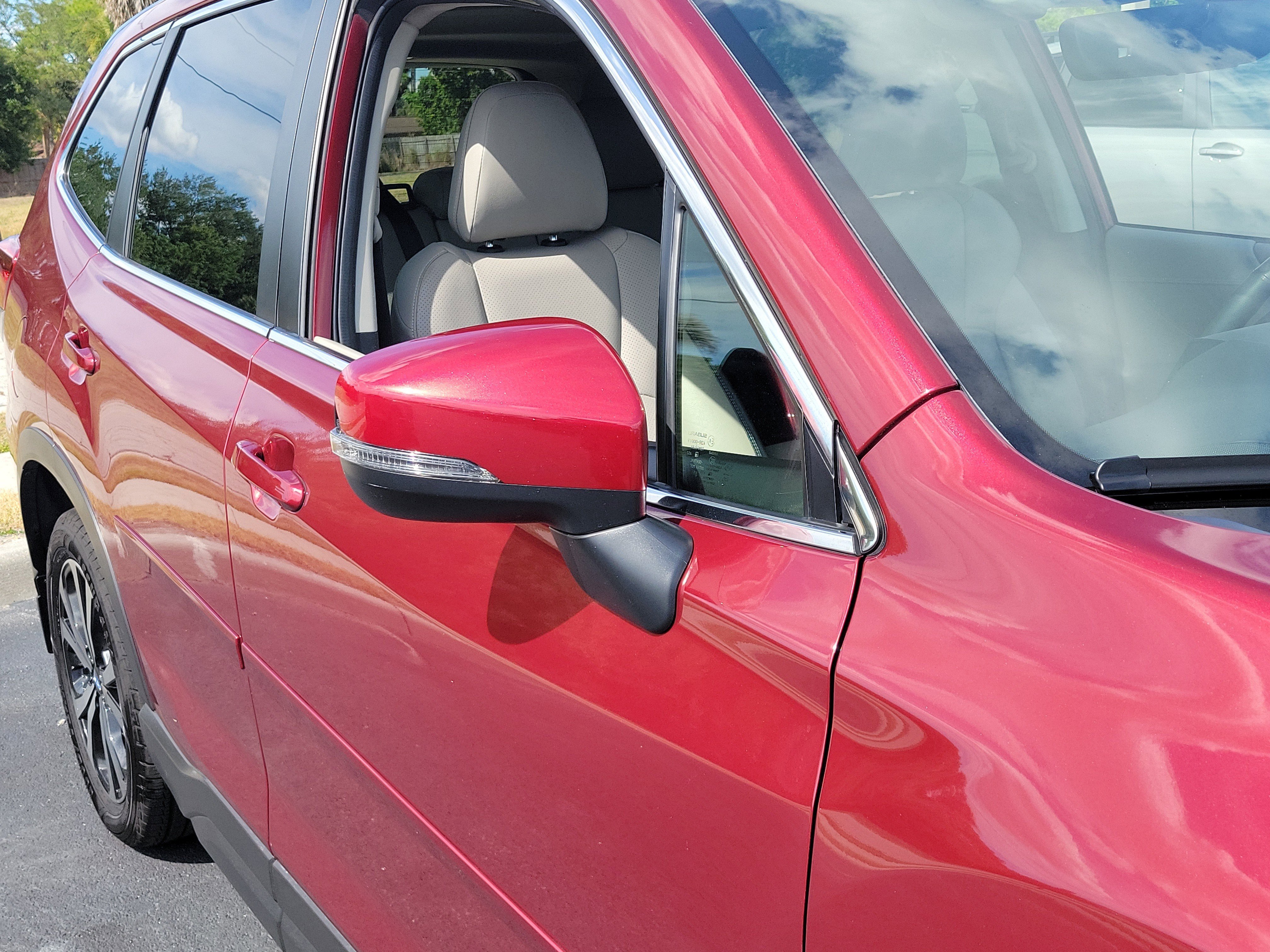 Used 2021 Crimson Red Pearl Subaru Limited image 8