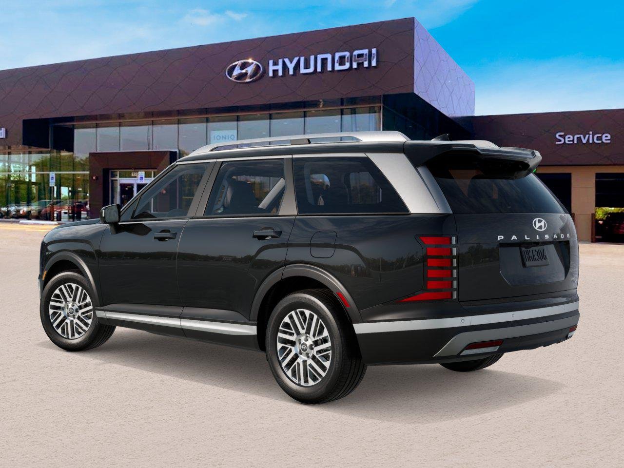 New 2026 Abyss Black Pearl Hyundai SEL AWD image 5