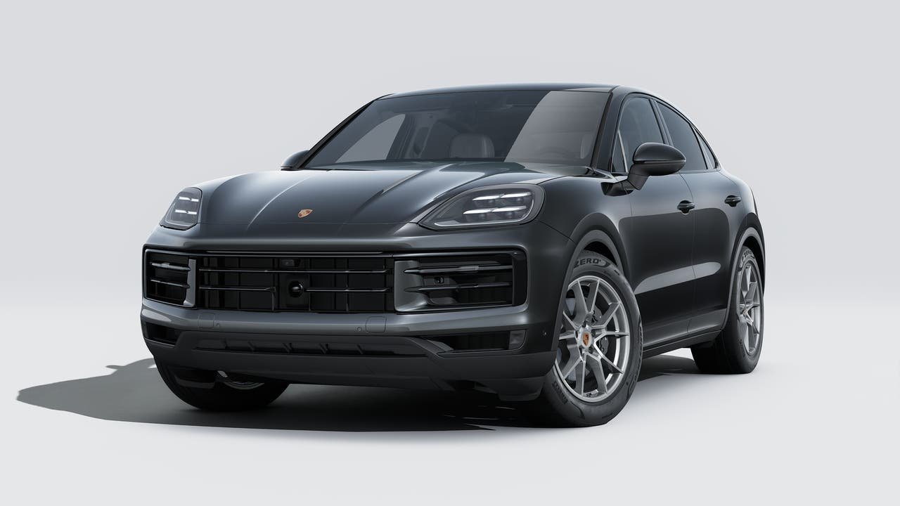 New 2026 Chromite Black Metallic Porsche Coupe image 1
