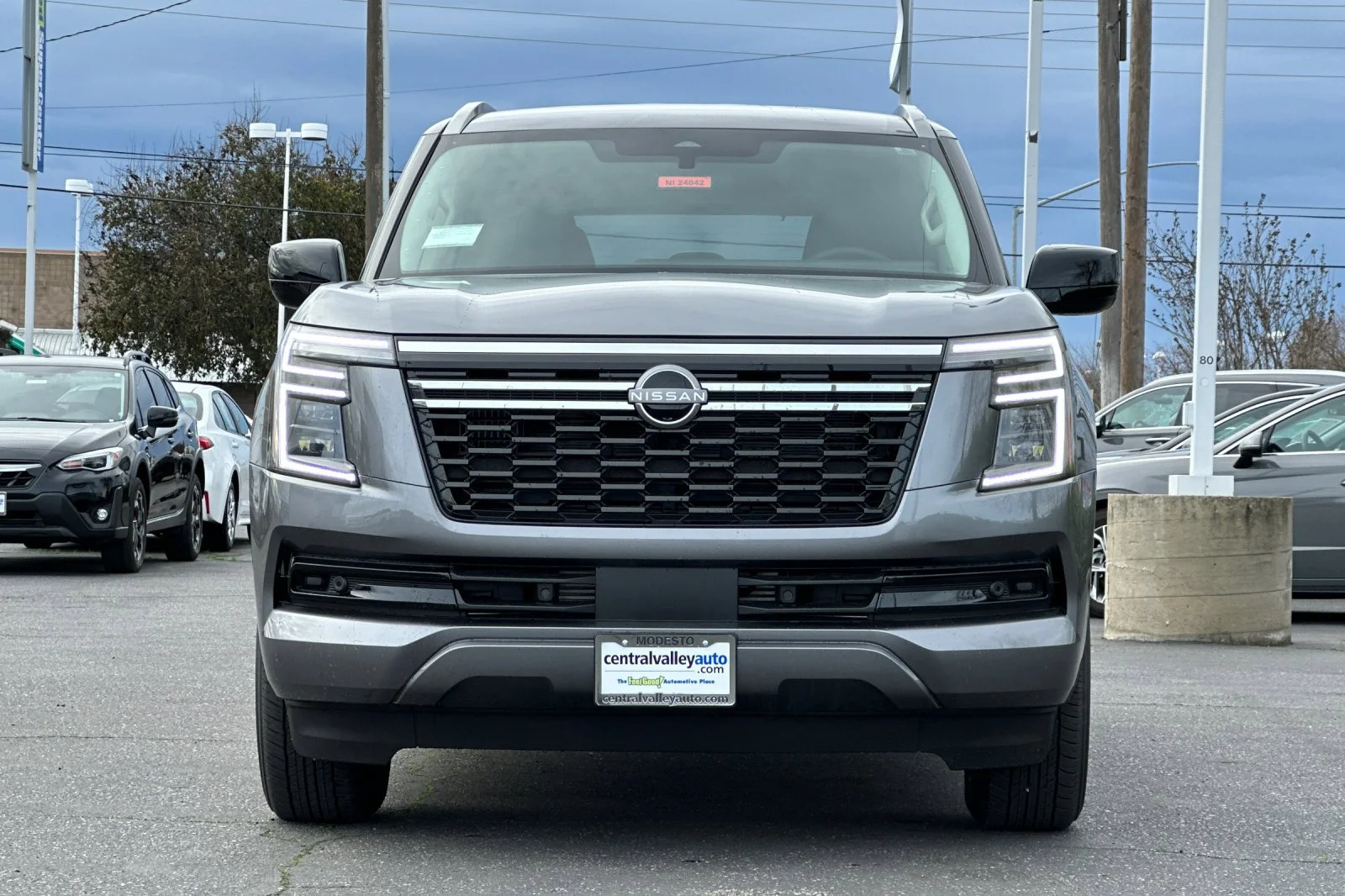 New 2026 Gun Metallic Nissan SV image 9