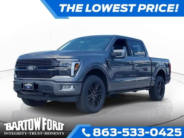 New 2026 Gray Metallic Ford Platinum image 1