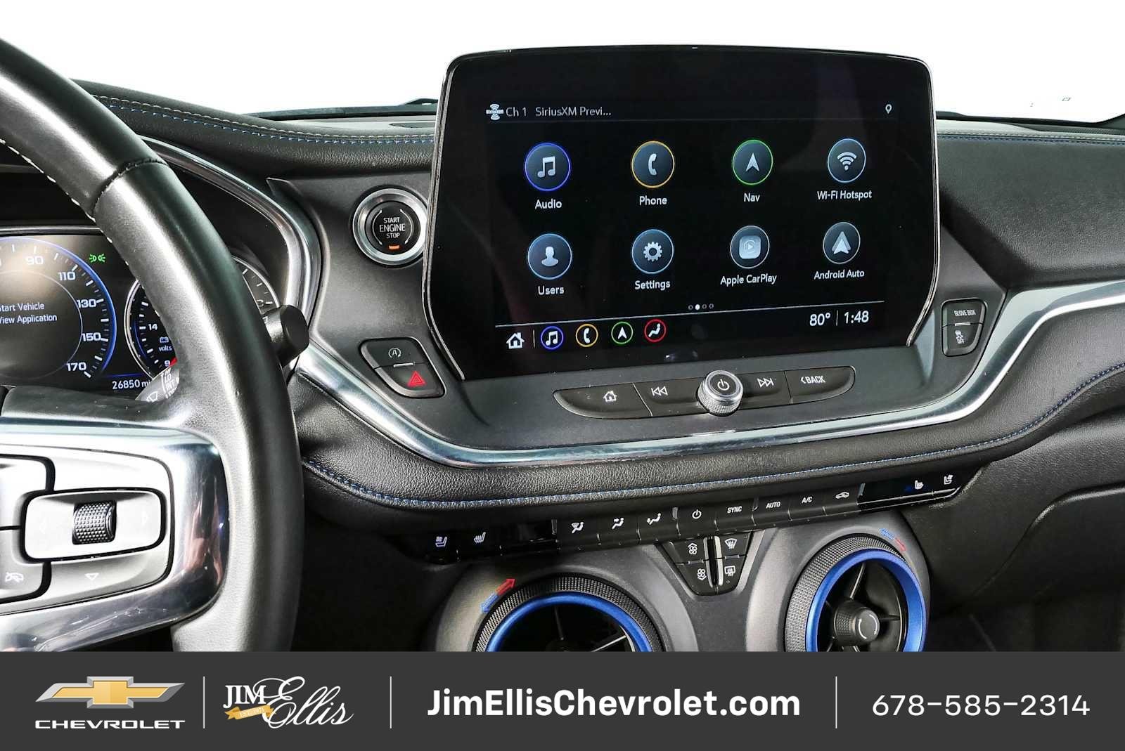 Certified Used 2023 Black Chevrolet RS image 13