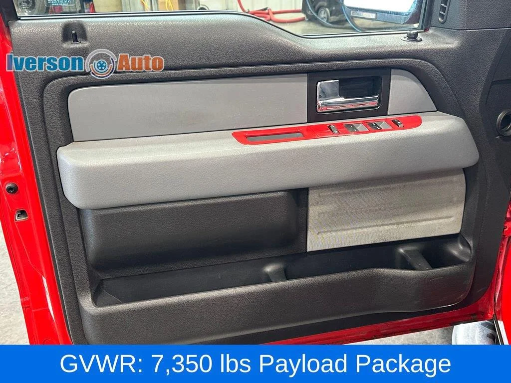 Used 2012 Race Red FORD 4WD SUPERCREW 145