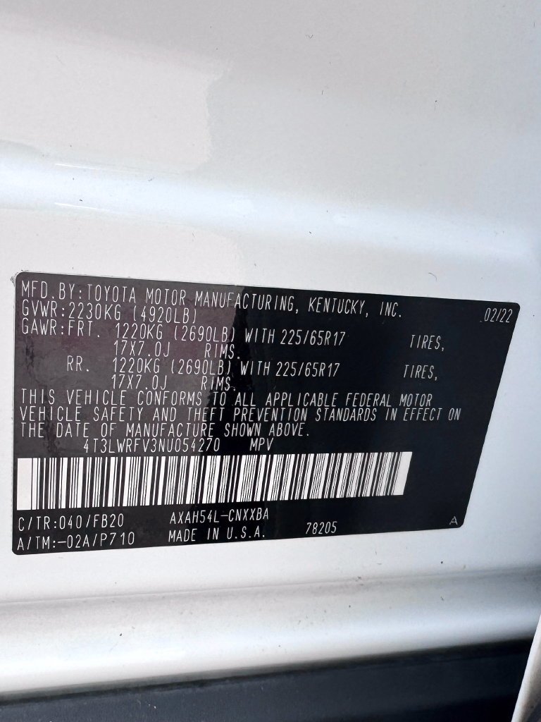 Used 2022 White Toyota LE image 39