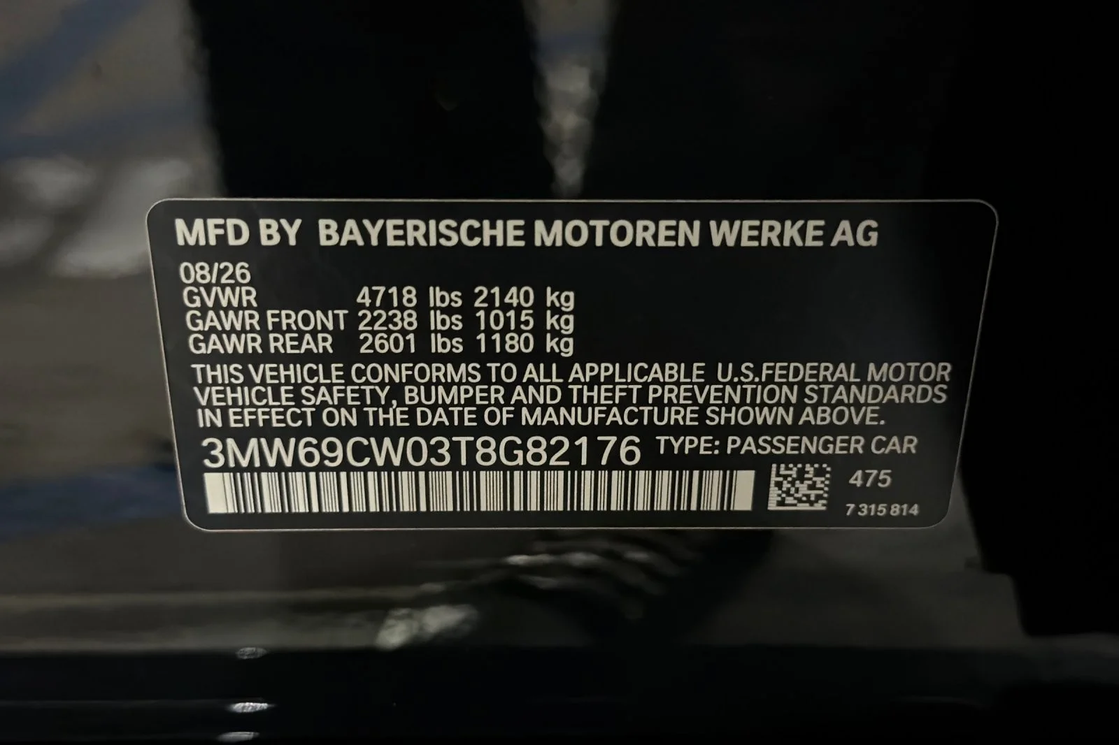 New 2026 Black Sapphire Metallic BMW 330i NA image 27
