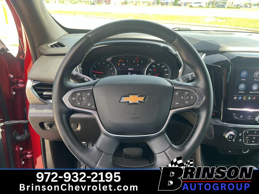 Used 2023 Radiant Red Tintcoat Chevrolet LT Leather image 9