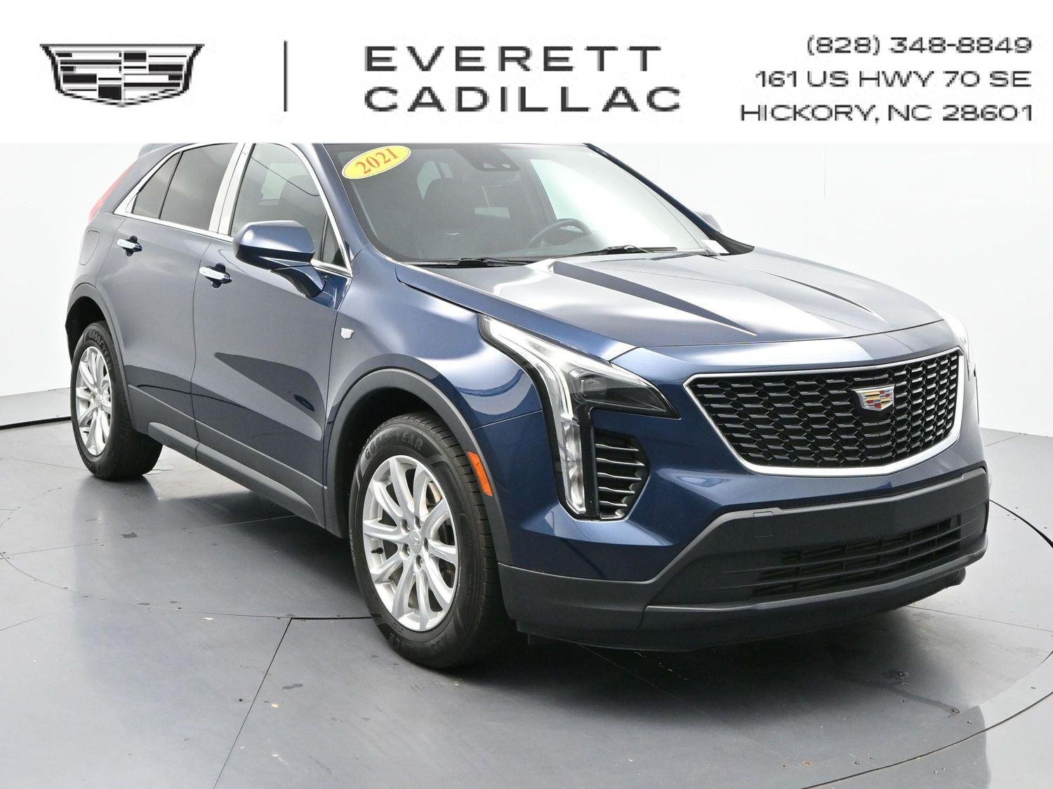 Used 2021 TWILIGHT BLUE METALLIC Cadillac AWD Luxury image 1