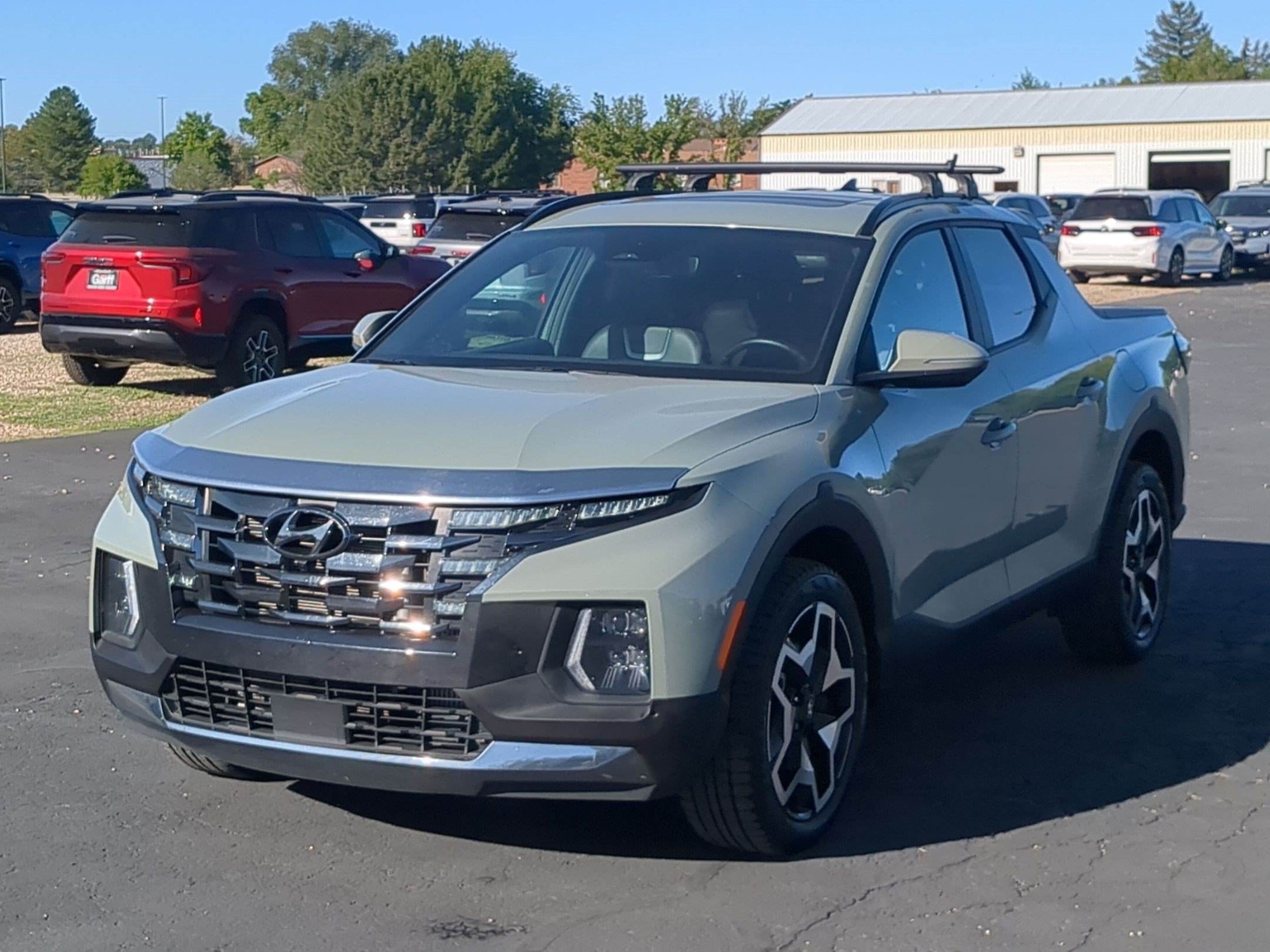 Used 2024 Sage Gray Hyundai Limited image 8