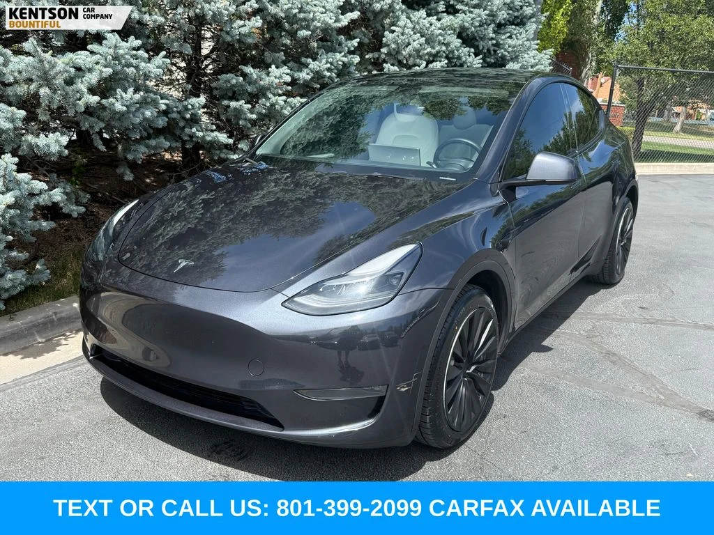 Used 2024 Gray Tesla Long Range image 3