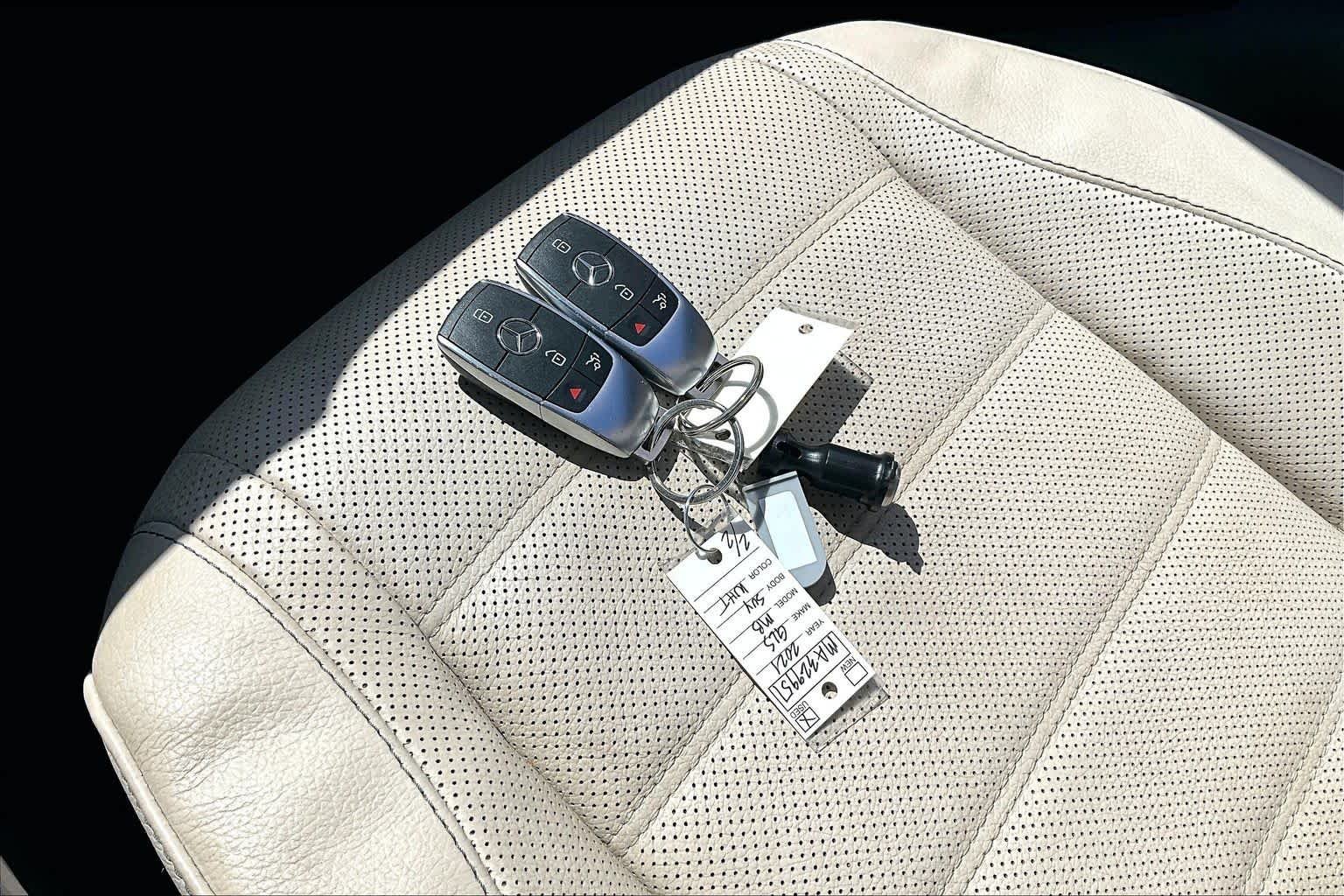 Used 2021 designo Diamond White Bright Mercedes-Benz GLS 450 image 15