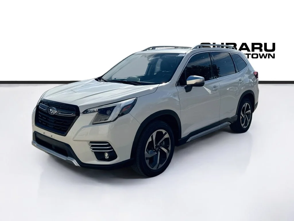 Certified Used 2023 White Subaru Touring image 3