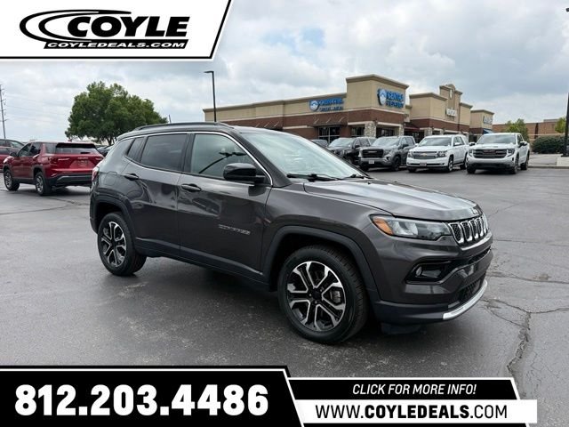 Used 2023 Gray Jeep Limited image 1
