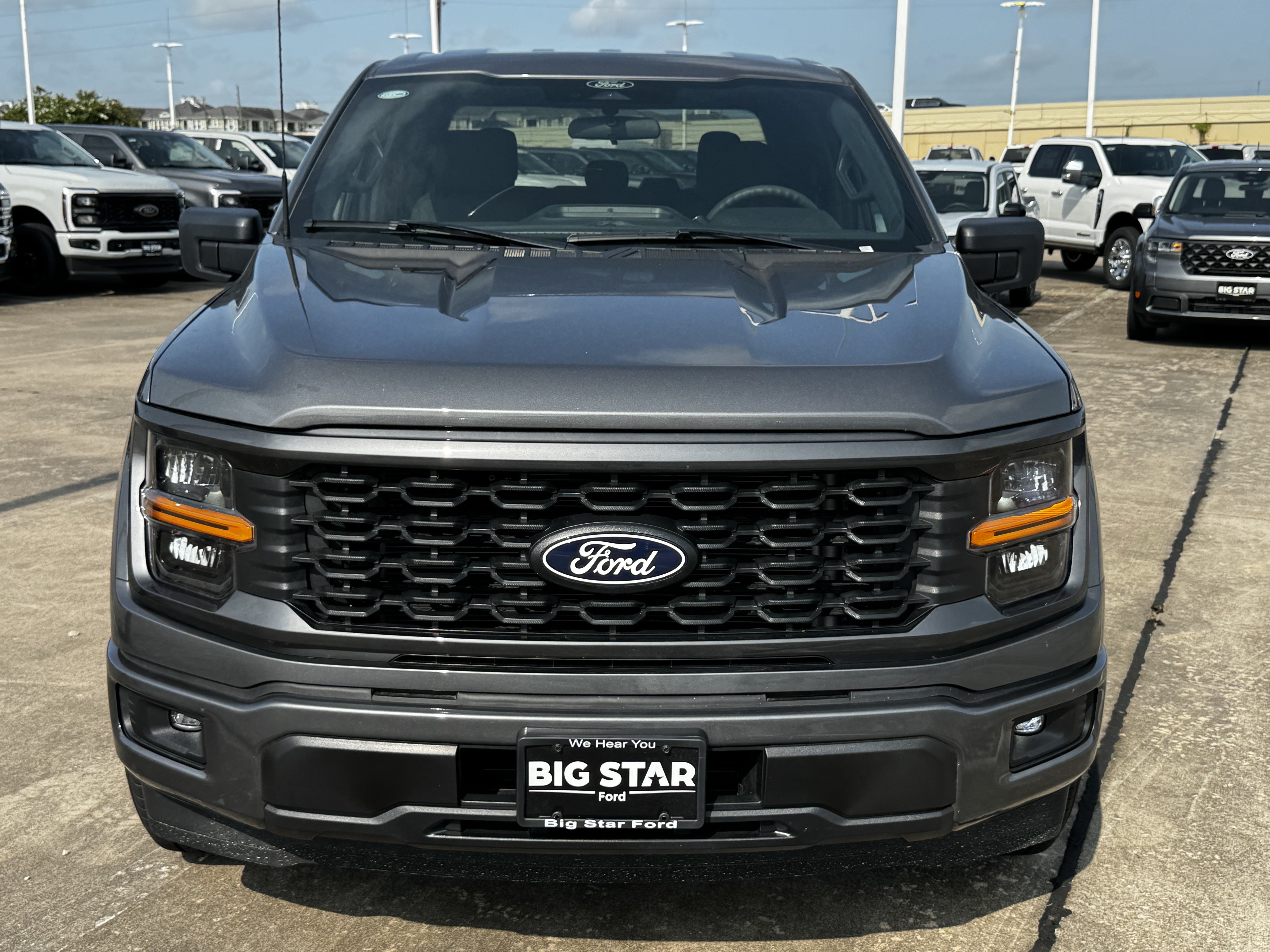 New 2026 Carbonized Gray Metallic Ford STX image 3